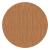 Soka Round Aluminum/Synthetic Rattan Weave Outdoor Coffee Table