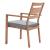 Rader Olefin/Aluminum Outdoor Dining Chair