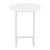Noga Round Aluminum Outdoor End Table