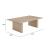 Duna Rectangular Aluminum Outdoor Coffee Table