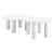 Ola Round Aluminum Outdoor Coffee Table Set