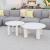 Ola Round Aluminum Outdoor Coffee Table Set