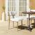 Bege Olefin/Aluminum Outdoor Dining Chair