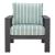 Rolig Olefin/Aluminum Outdoor Armchair