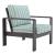 Rolig Olefin/Aluminum Outdoor Armchair