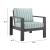 Rolig Olefin/Aluminum Outdoor Armchair