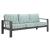 Rolig Olefin/Aluminum Outdoor Sofa