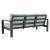 Rolig Olefin/Aluminum Outdoor Sofa
