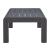 Rolig Rectangular Aluminum Outdoor Coffee Table