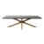 Suan Rectangular Faux Concrete/Wood Dining Table