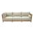 Teras L-Shape Olefin/Wood Outdoor Sectional
