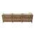 Teras L-Shape Olefin/Wood Outdoor Sectional