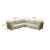Teras L-Shape Olefin/Wood Outdoor Sectional