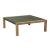 Teras Square Faux Concrete/Wood Outdoor Coffee Table