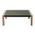 Teras Square Faux Concrete/Wood Outdoor Coffee Table