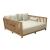 Teras Olefin/Wood Outdoor Daybed