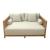 Teras Olefin/Wood Outdoor Daybed