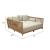 Teras Olefin/Wood Outdoor Daybed