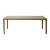 Kata Rectangular Faux Concrete/Wood Dining Table