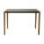 Kata Rectangular Faux Concrete/Wood Counter Table