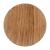 Biban Round  Wood/Faux Concrete Side Table