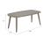 Foret Rectangular Aluminum Coffee Table