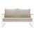 Welt Olefin/Aluminum Outdoor Sofa