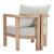 Leto Olefin/Aluminum Outdoor Armchair