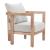Leto Olefin/Aluminum Outdoor Armchair