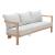 Leto Olefin/Aluminum Outdoor Sofa