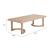 Leto Rectangular Aluminum Outdoor Coffee Table
