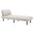 Aperto Olefin/Aluminum Outdoor Chaise