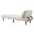 Aperto Olefin/Aluminum Outdoor Chaise