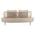 Ruhe Olefin/Synthetic Rattan Weave Outdoor Sofa