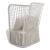 Hudu Olefin/Aluminum Accent Chair