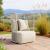 Hudu Olefin/Aluminum Accent Chair