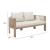 Rebel Olefin/Aluminum Outdoor Sofa