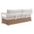 Gelo Olefin/Synthetic Rattan/Aluminum Sofa