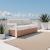 Gelo Olefin/Synthetic Rattan/Aluminum Sofa
