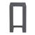 Tudi Rectangular Aluminum Outdoor Side Table