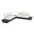 Tien Rectangular Aluminum Outdoor Side Table