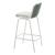 Luft Olefin/Aluminum Outdoor Barstool