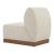 Christy Polyester Modular Armless Chair