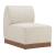 Christy Polyester Modular Armless Chair