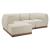 Christy Polyester Modular Armless Chair