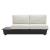 Tien Olefin/Aluminum Outdoor Loveseat/ LHF