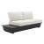 Tien Olefin/Aluminum Outdoor Loveseat/ LHF