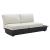 Tien Olefin/Aluminum Outdoor Loveseat/RHF