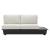 Tien Olefin/Aluminum Outdoor Loveseat/RHF