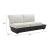 Tien Olefin/Aluminum Outdoor Loveseat/RHF
